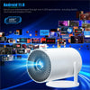 Salange P300 Mini Portable Projector – 4K Decoding, Android 11, WiFi & Bluetooth 5.1