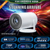 Salange P300 Mini Portable Projector – 4K Decoding, Android 11, WiFi & Bluetooth 5.1