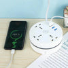 EU Plug AC Outlet Smart Home Power Strip – Multipurpose Electrical Extension Cord with USB Ports & Fast Charging